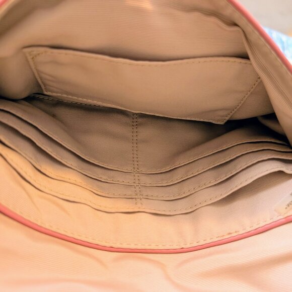 Coach branch Kristin Soft Leather pink wristlet/clutch - Picture 10 of 13